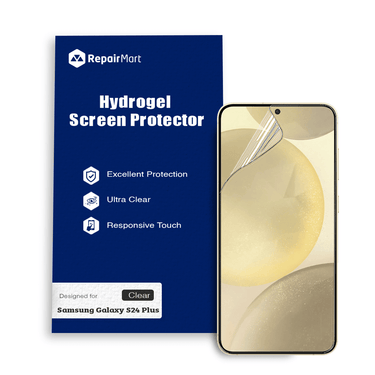 Samsung Galaxy S24 Plus Compatible Hydrogel Screen Protector With Full Coverage Ultra HD